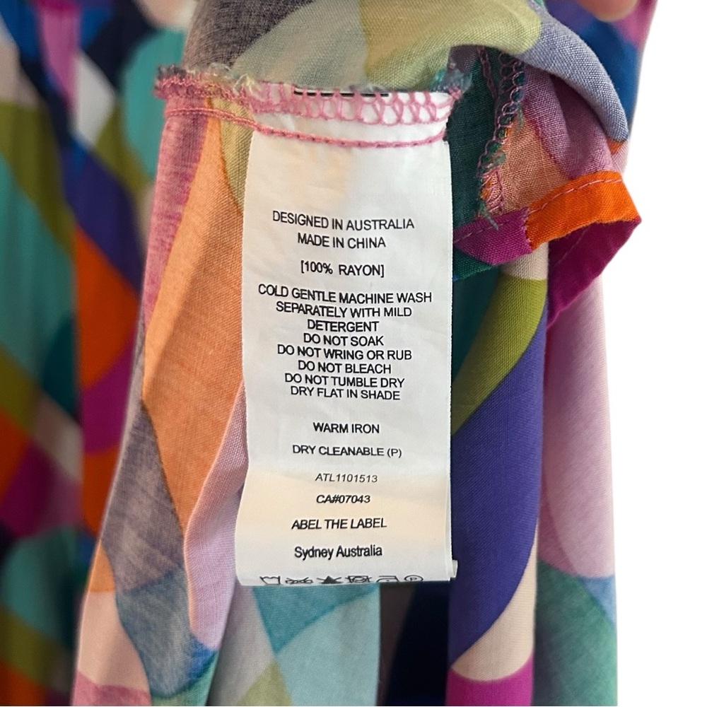 Abel The Label Colorful Maxi Dress - Picture 10 of 10